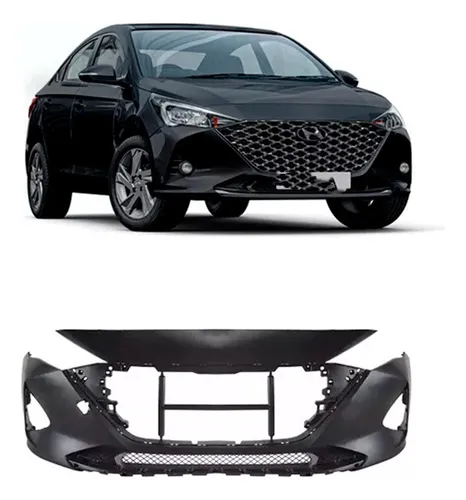 Parachoque Delantero Hyundai Accent 2020 2024 Con Rejilla h6000